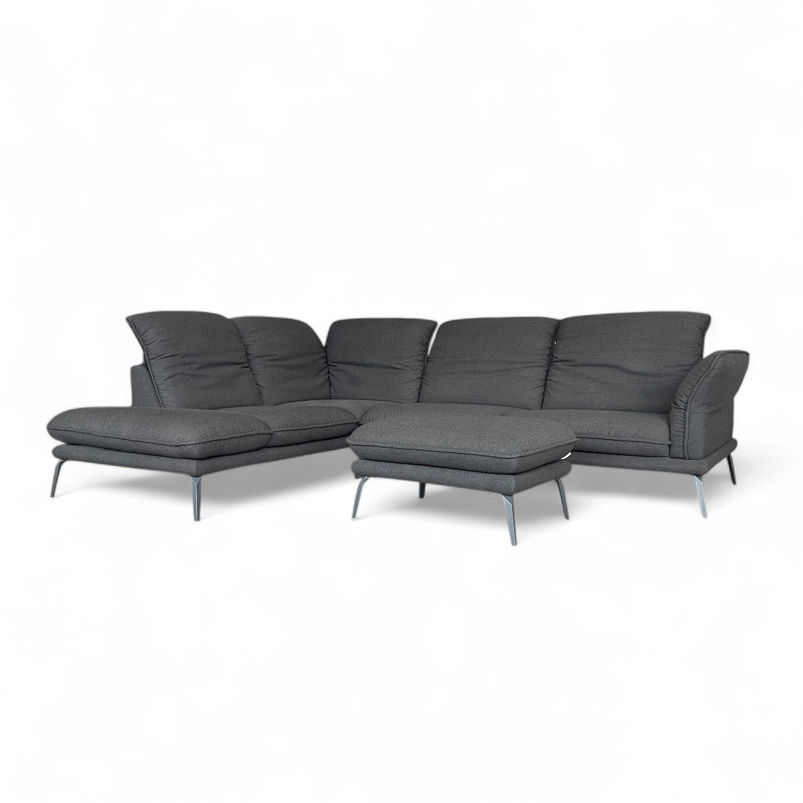 Sofa W.Schillig 24600 "sherry" – Stoff Anthrazit